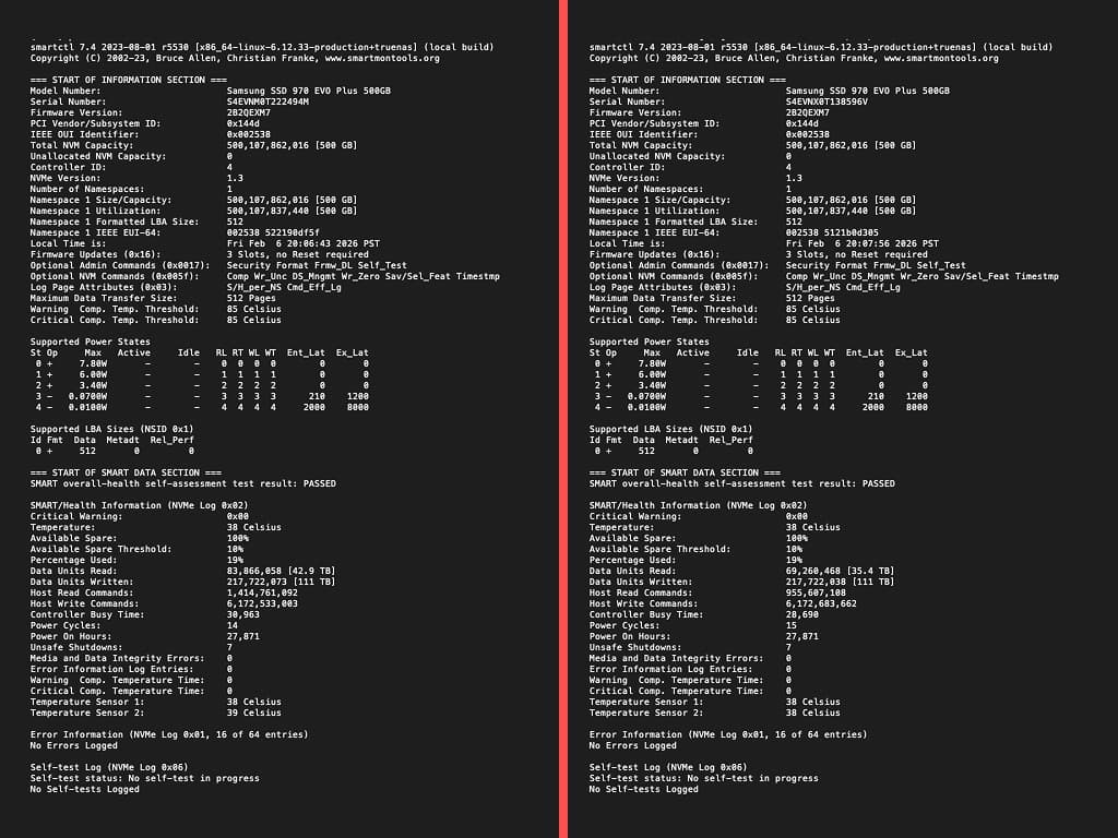 Samsung 970 EVO Plus 500GB SSD ×2枚セット