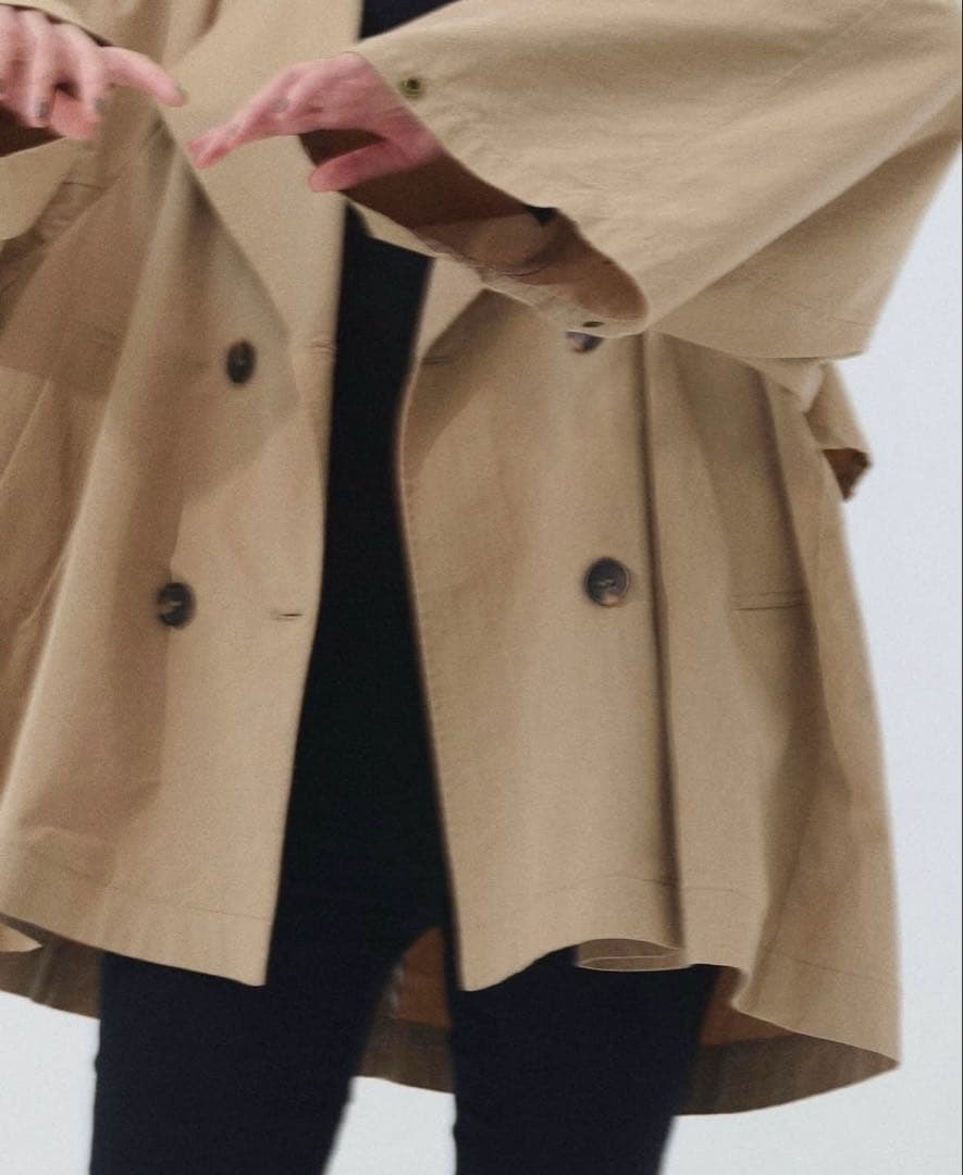 【新品未使用】【極美品】 CLORE Cross over Trench