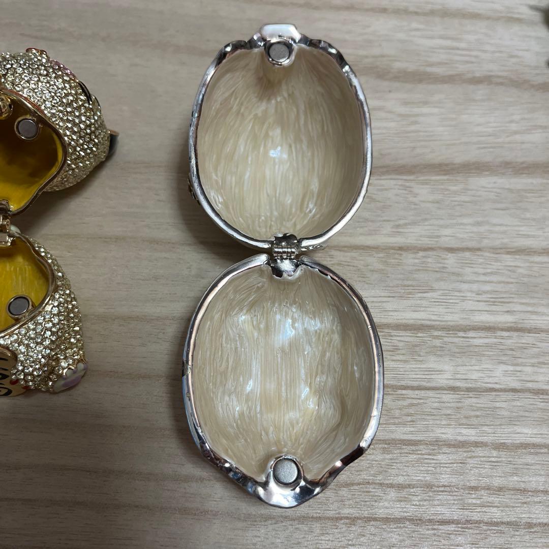 スワロフスキー招き猫　埋め込みデコレーション ブランドPiearth ピィアース