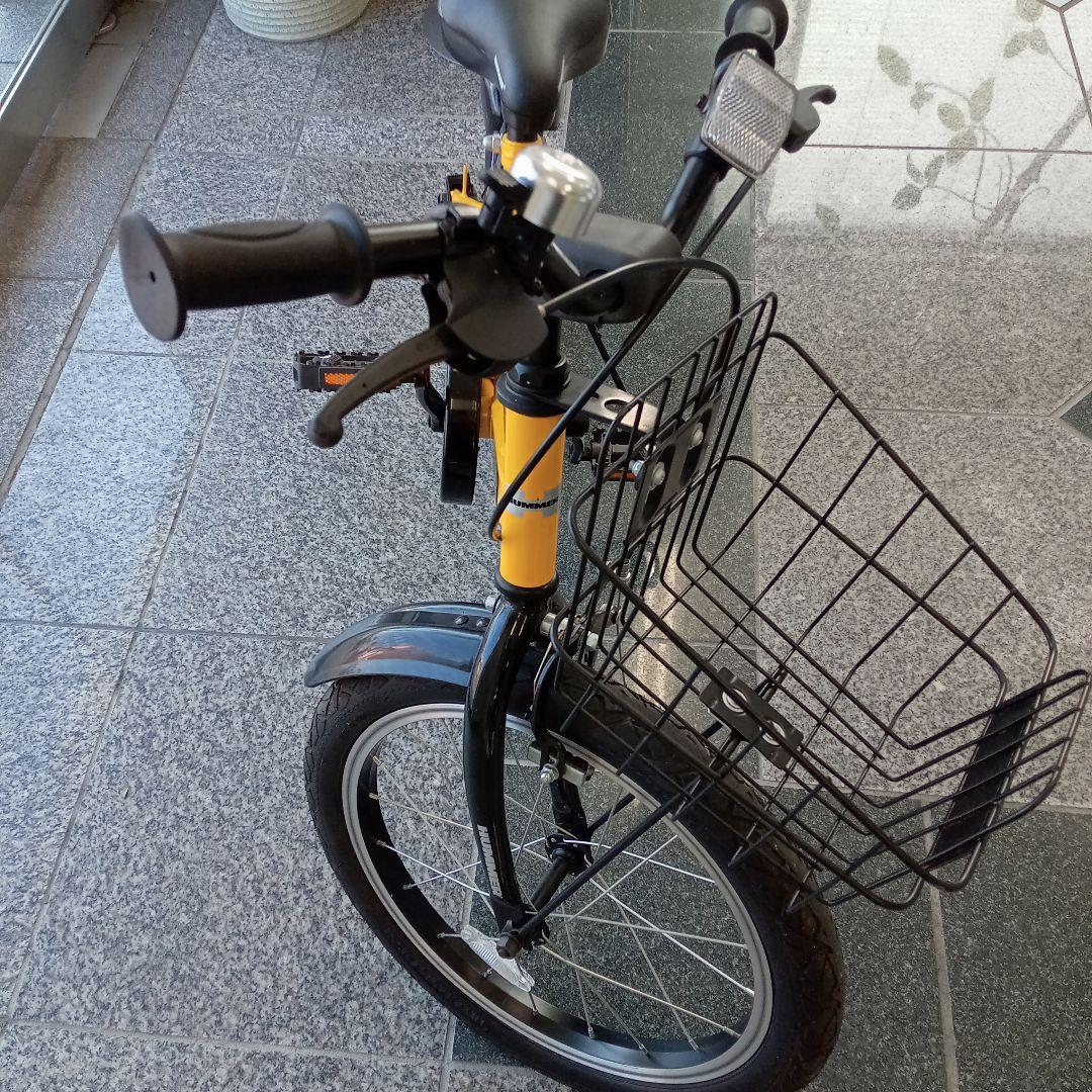 引き取り限定　HUMMER　ハマー　キッズ　子ども用自転車　18インチ　補助輪