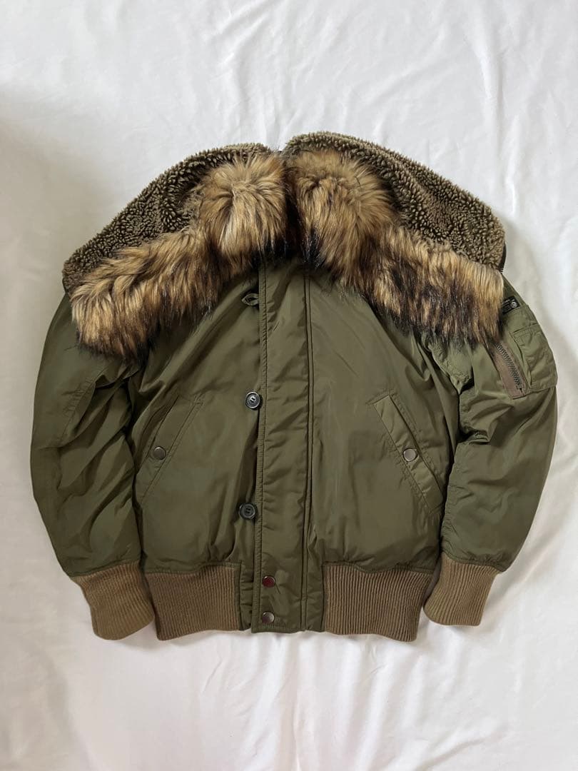 サ*ラ様 00s DIESEL n2b khaki blouson jacket