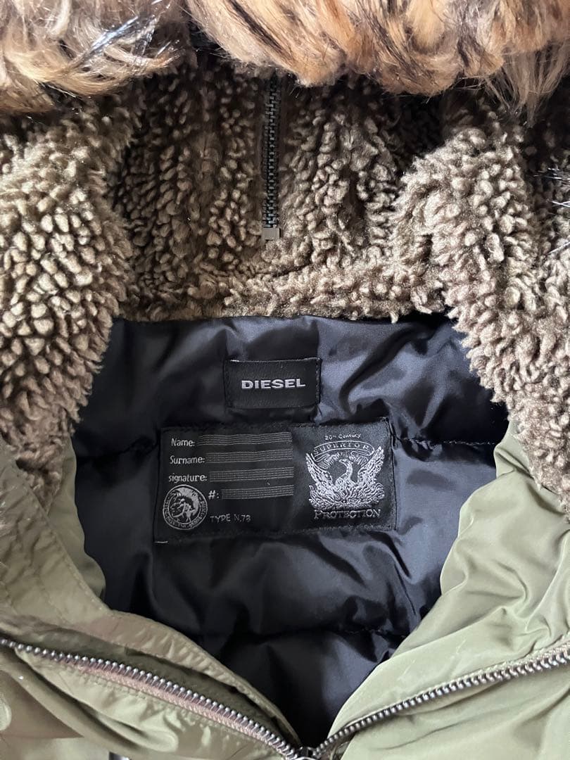 サ*ラ様 00s DIESEL n2b khaki blouson jacket