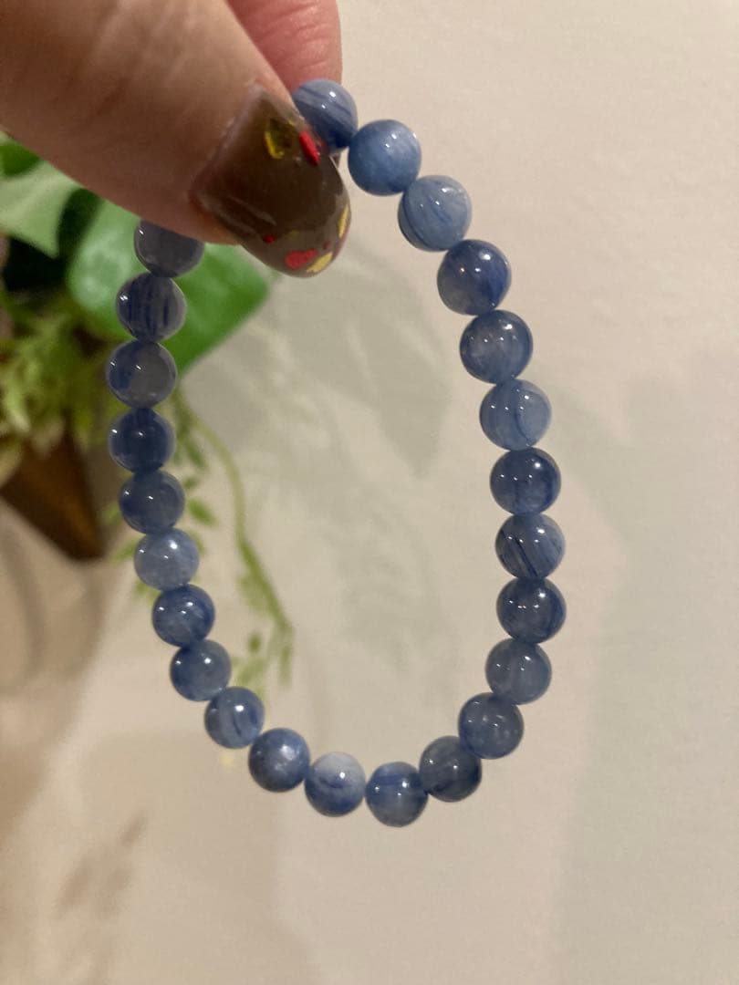 透明カイヤナイト7ミリ内径15.5