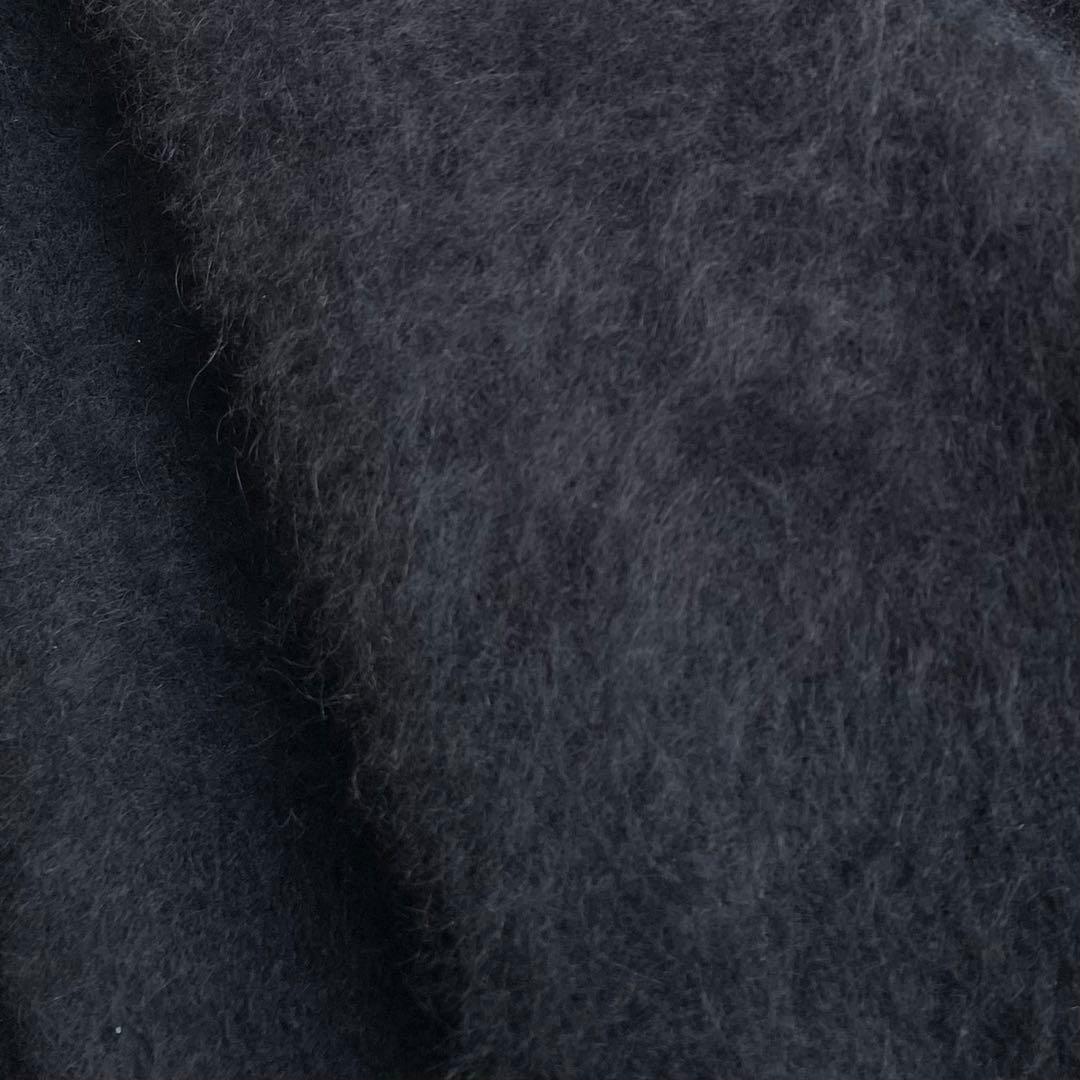 【美品✨】Deuxieme Classe ふわふわ　シャギーVネックニット　黒