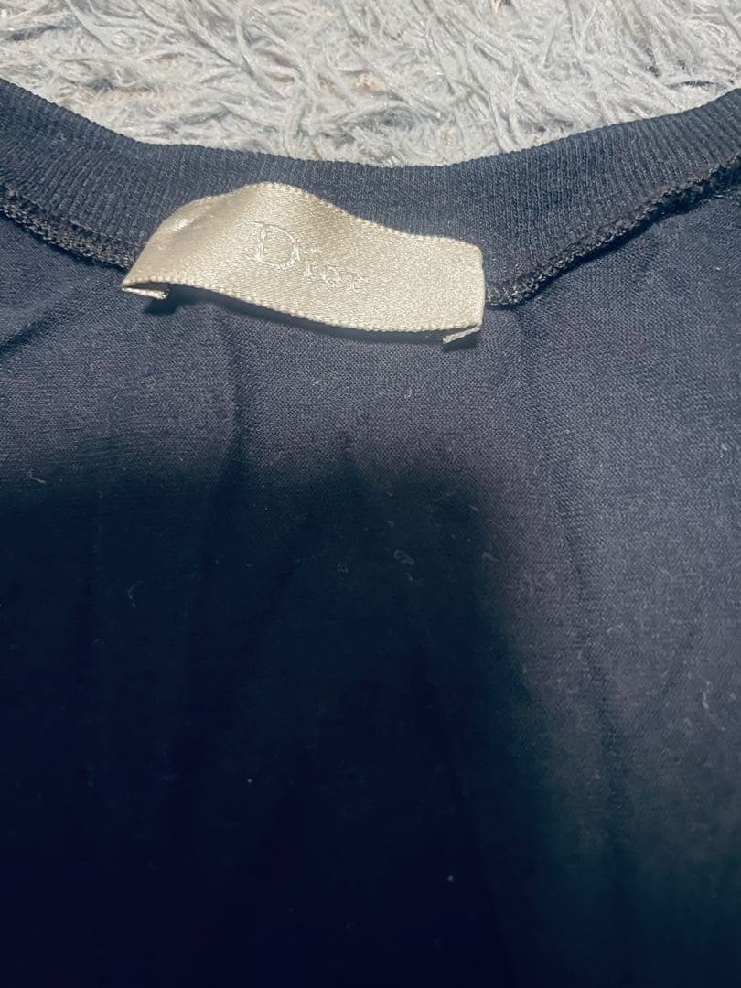 レア‼️Dior homme ENDタンクトップ黒　イタリア製