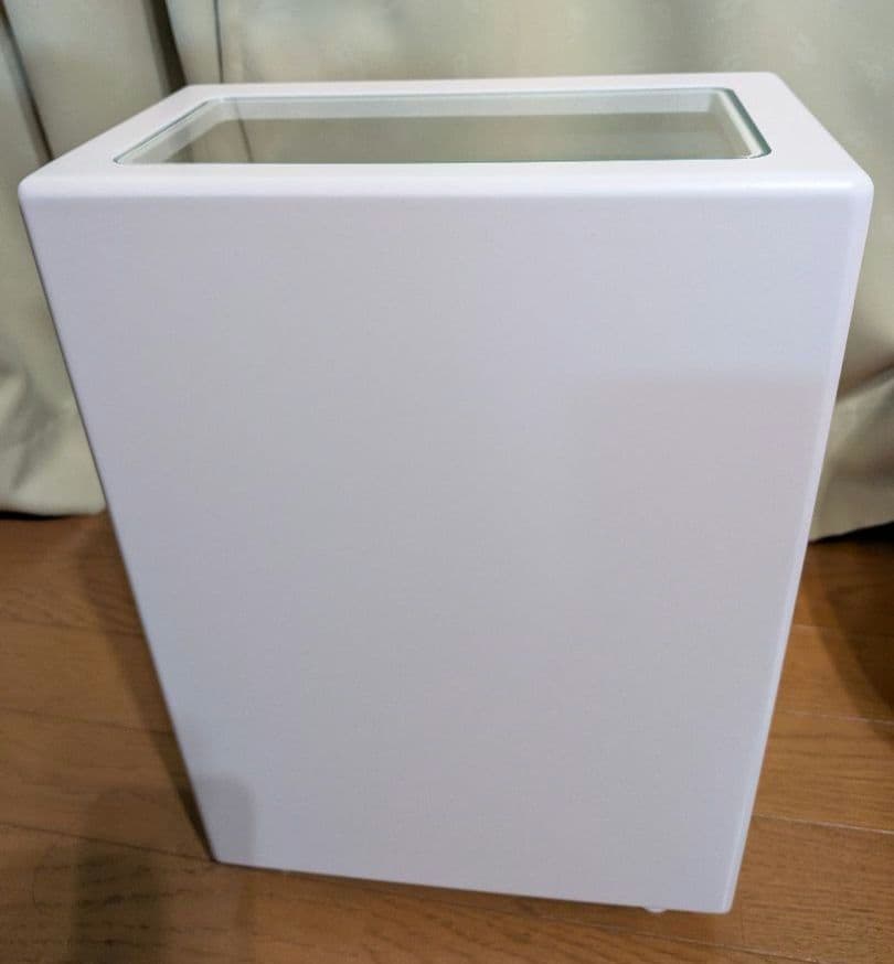 ホワイト ガラスディスプレイキャビネット