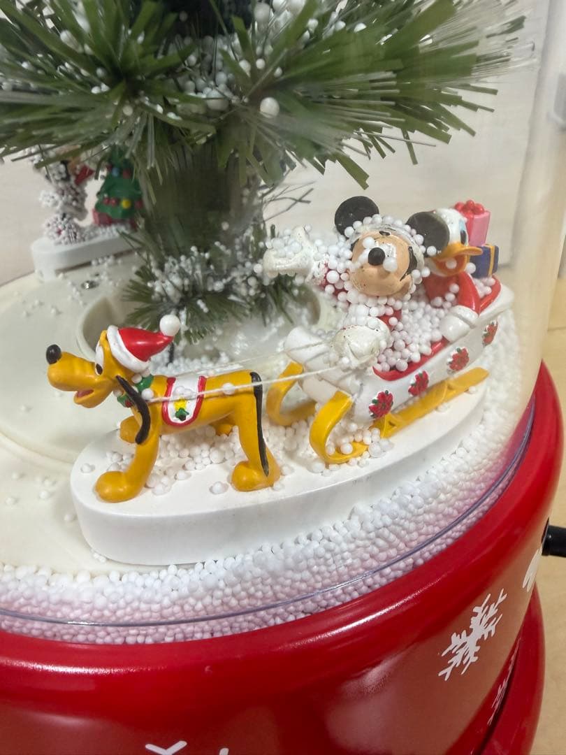 【希少】ディズニー クリスマス スノーツリー