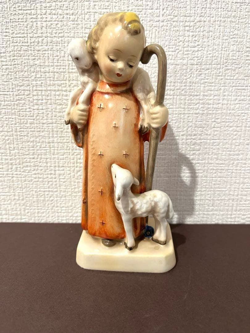 Hummel フンメル人形　1930年代　羊飼い　アンティーク　希少　宝物