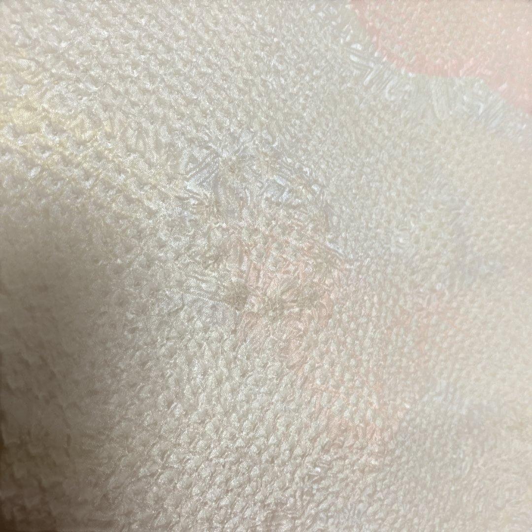 正絹　総絞り　四つ身祝い着