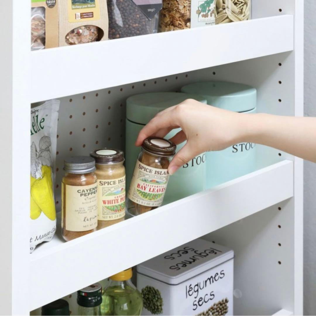 ◼️本日23時59分まで限定◼️白井 隙間収納ストッカー タントキーパー　ホワイト