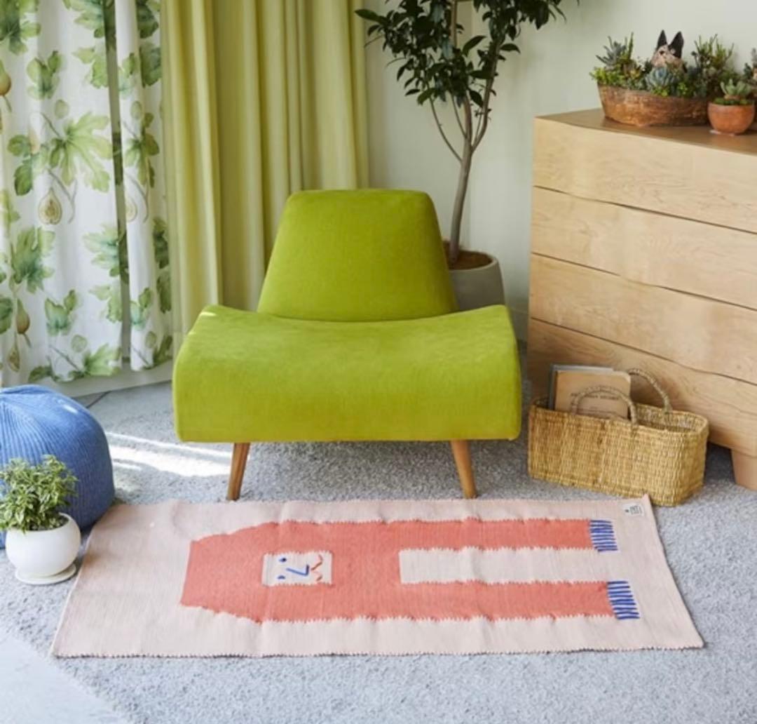 美品★ＩＤＥＥ　ＡＯ　ＳＯＦＡ　（１）　ＧＲＥＥＮ　イデー