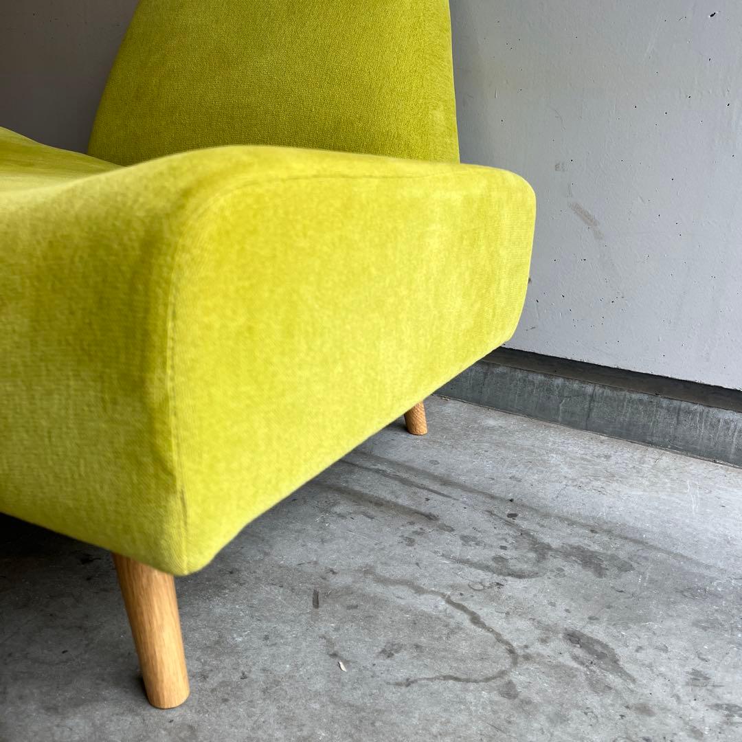 美品★ＩＤＥＥ　ＡＯ　ＳＯＦＡ　（１）　ＧＲＥＥＮ　イデー