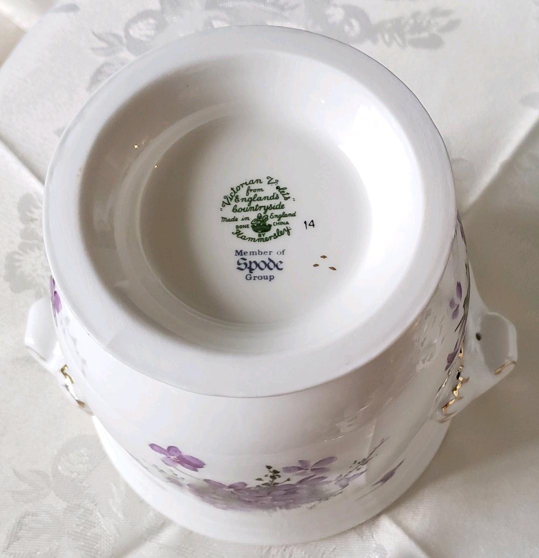 ハマースレイ バイオレット プランターカバー シャンパンクーラー 鉢