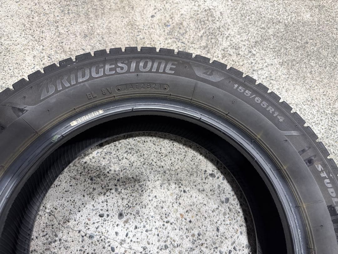 BRIDGESTONE VRX3 155/65R14 ２本②
