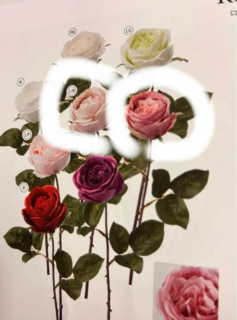 光触媒　人工観葉植物　ウォールグリーン　フェイクグリーン　デザイナーズローズ@g