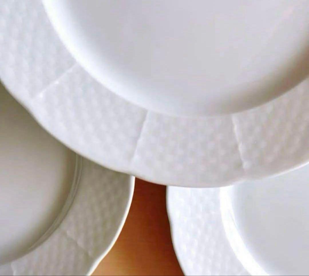 レア！ポーセラーツ　絵付け　白磁　ヘレンド絵付け　6枚セット