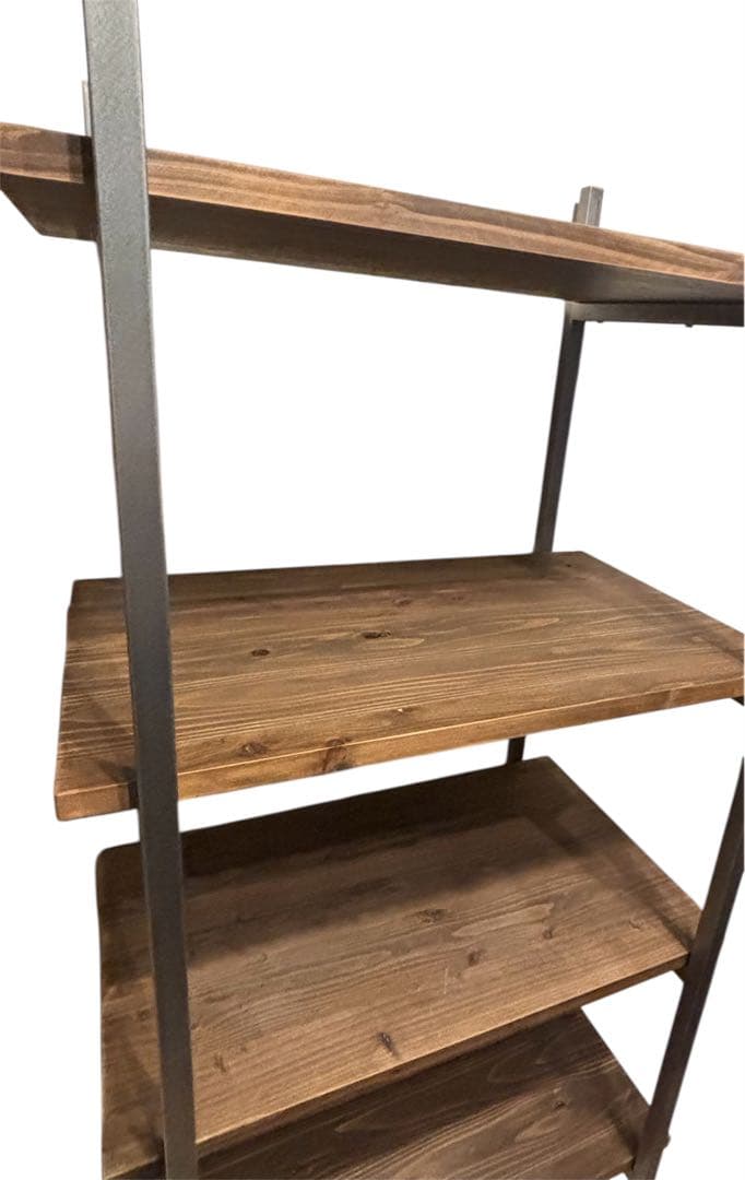 アイアンシェルフ　４段　植物棚　什器　収納棚　オーダーメイド