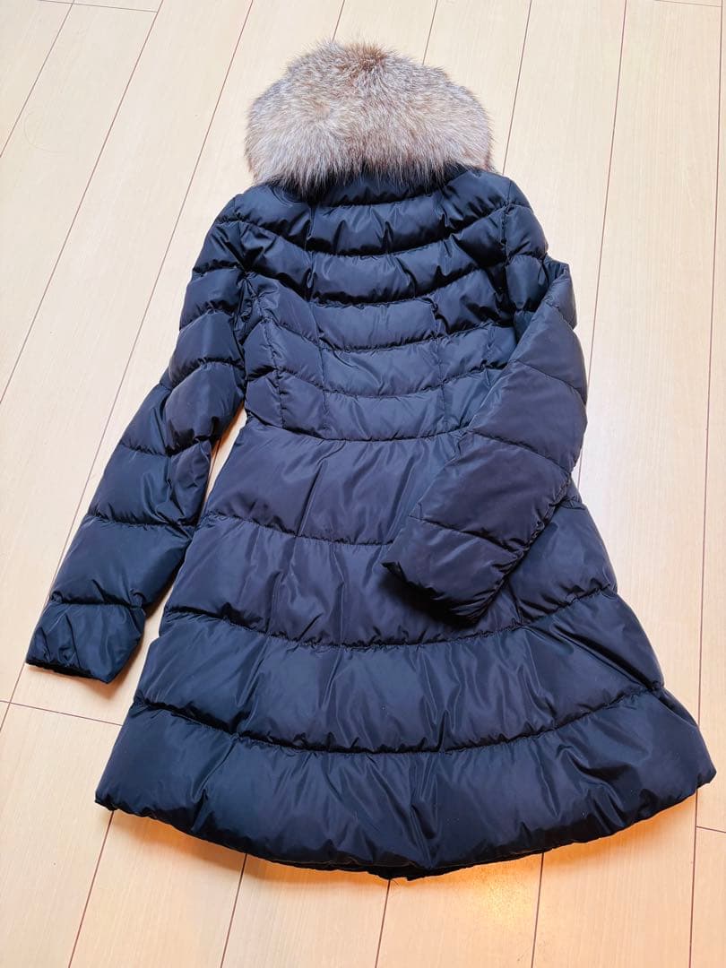 MONCLER MIRIELON ロングダウン/リアルファー