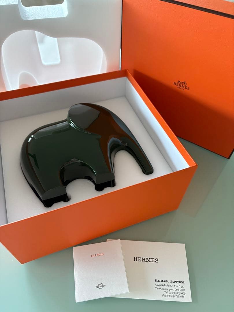 HERMES ペーパーウェイト　ラオ
