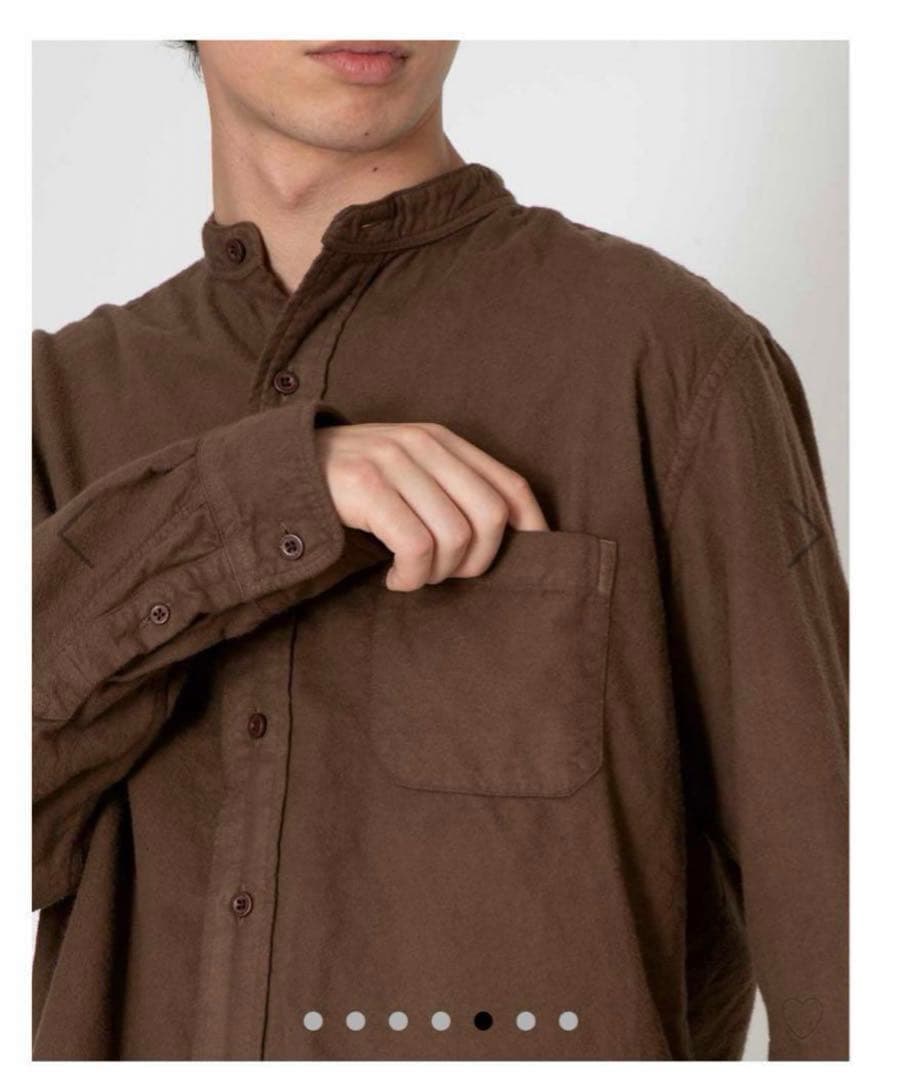 nonnative DWELLER スタンドカラーシャツ NN-S4253