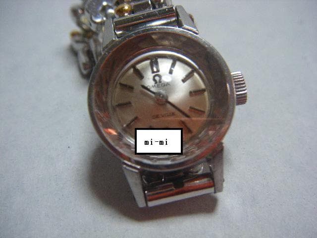 mi-mi ・OMEGA DeVille 手巻き時計 レディース