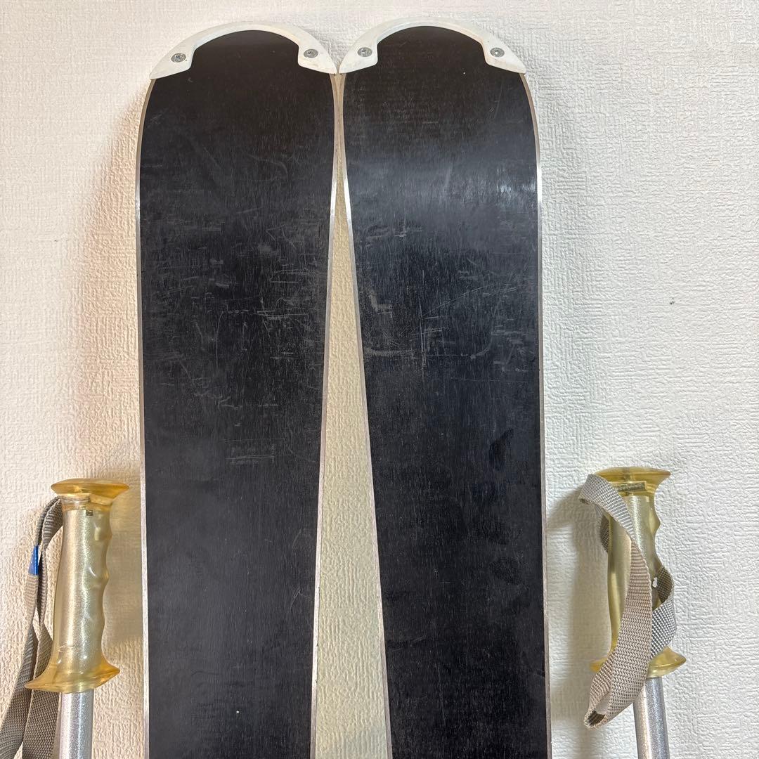 ジュニアスキーセット　VolklFLAIR 110cm 21cm ストック付