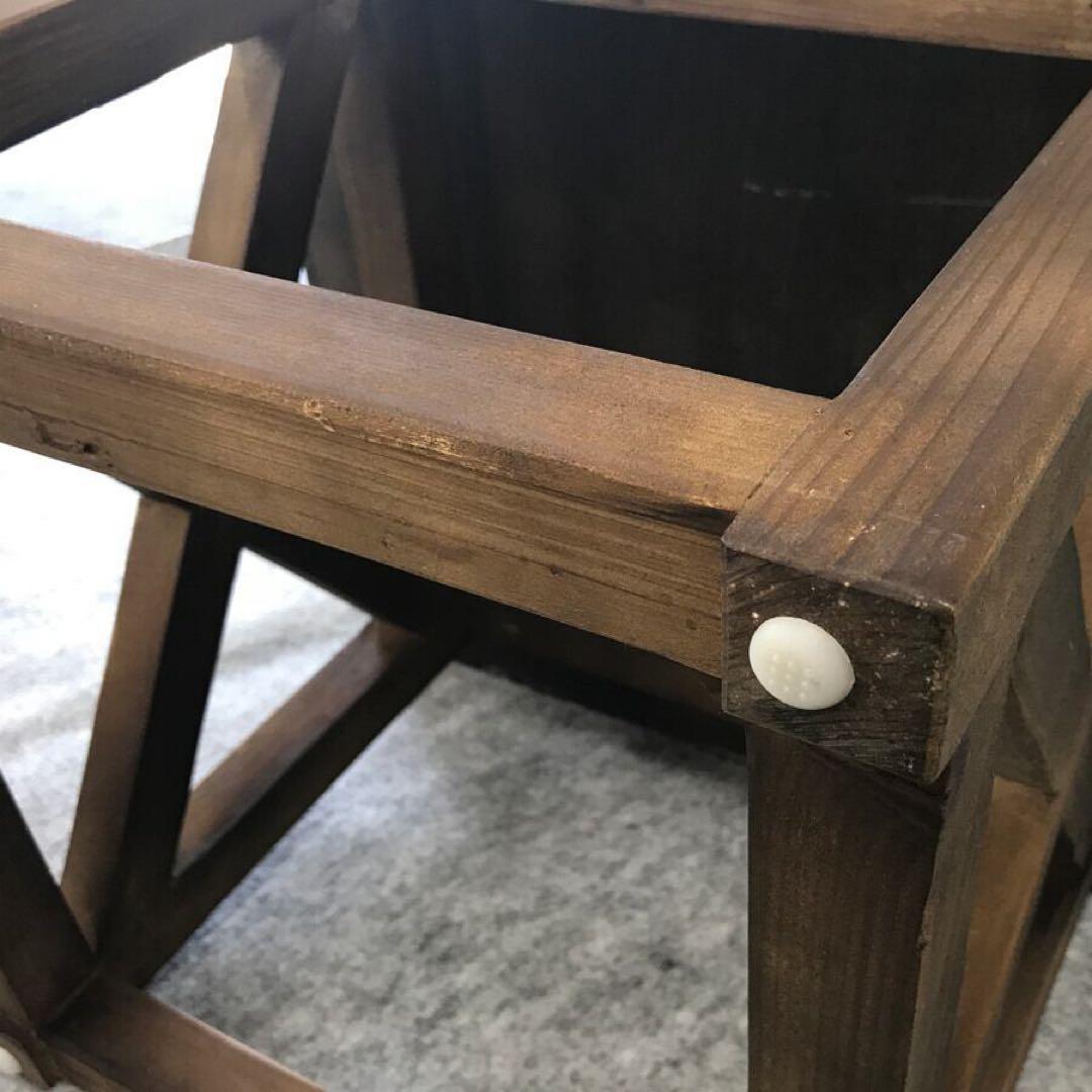 【ブルックリン家具】古材 × 亜鉛天板 コーヒーテーブル W60