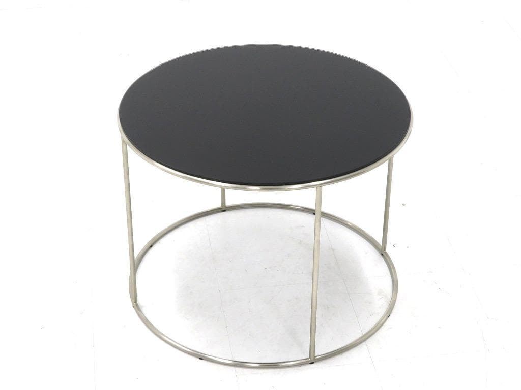 展示品　アルフレックス　ガラス　トンド　サイドテーブル　コーヒーテーブル