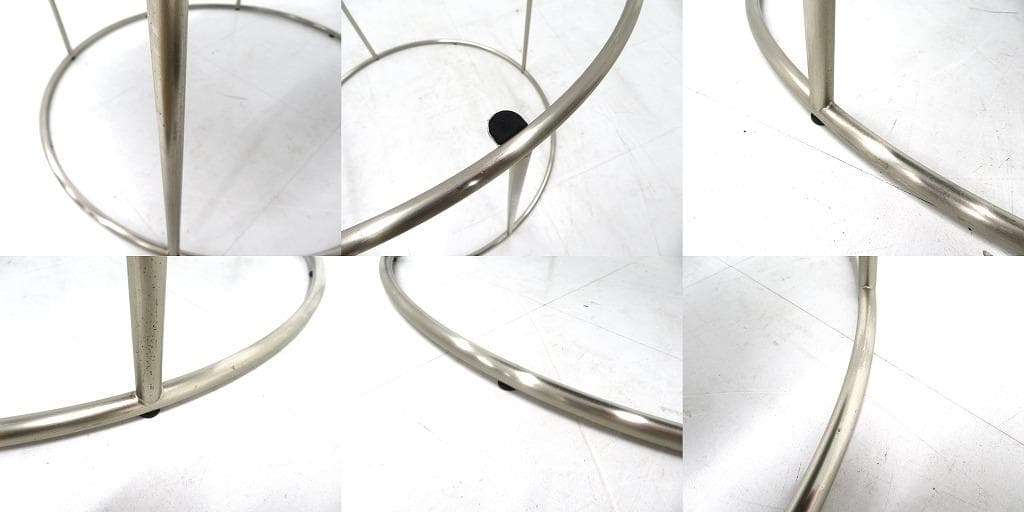 展示品　アルフレックス　ガラス　トンド　サイドテーブル　コーヒーテーブル