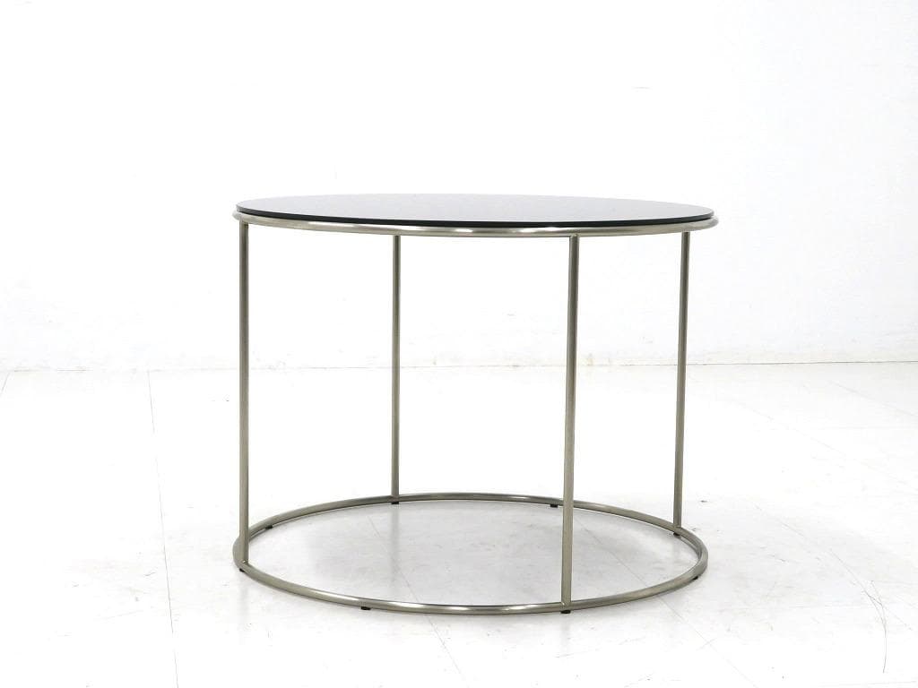 展示品　アルフレックス　ガラス　トンド　サイドテーブル　コーヒーテーブル