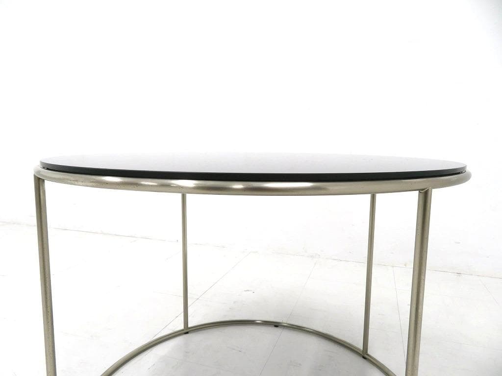 展示品　アルフレックス　ガラス　トンド　サイドテーブル　コーヒーテーブル