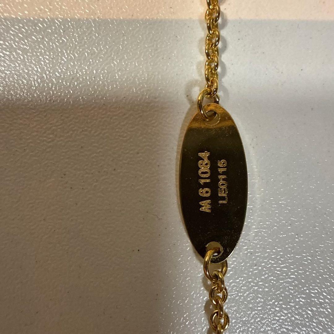 Louis Vuitton クリスタルネックレス ゴールド