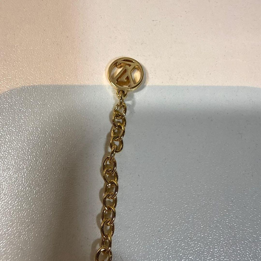 Louis Vuitton クリスタルネックレス ゴールド