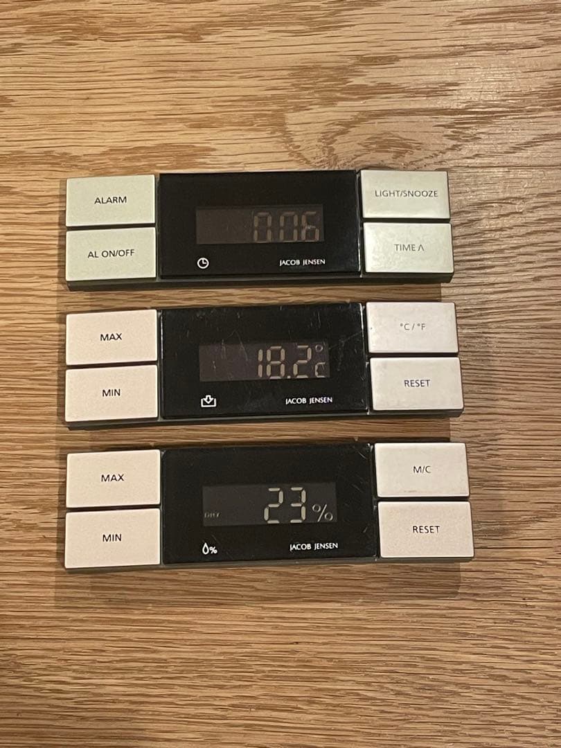 JACOB  ヤコブ・イェンセン ウェザーステーション 3点セット