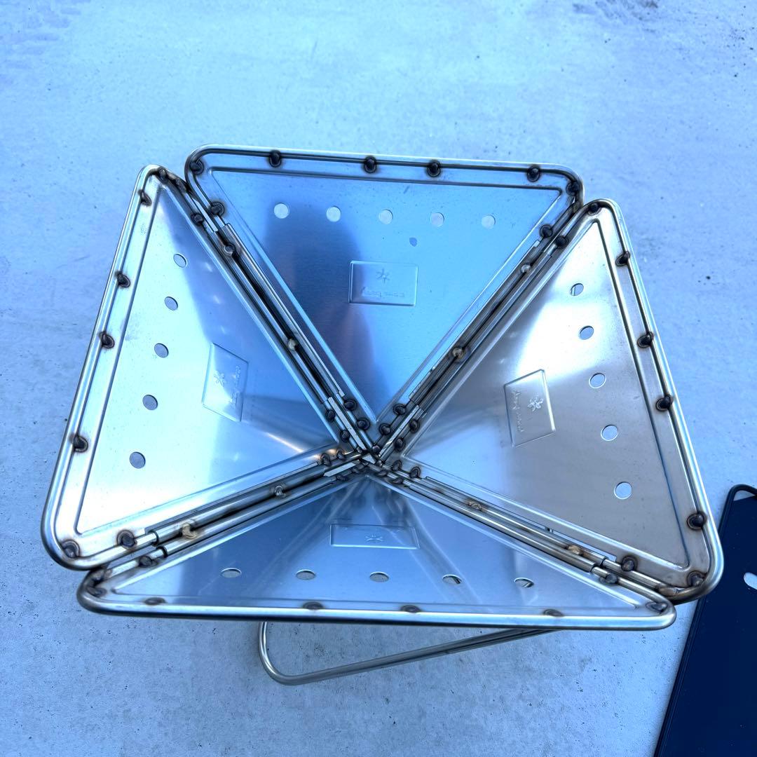 ヘッドクォーター製 スノーピーク 焚火台M スターターセット アミ ブリッジ