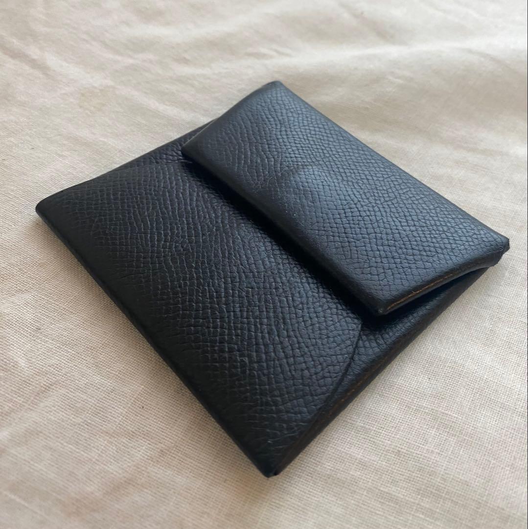 HERMES エルメス　バスティア　ヴォーエプソン　ブラック