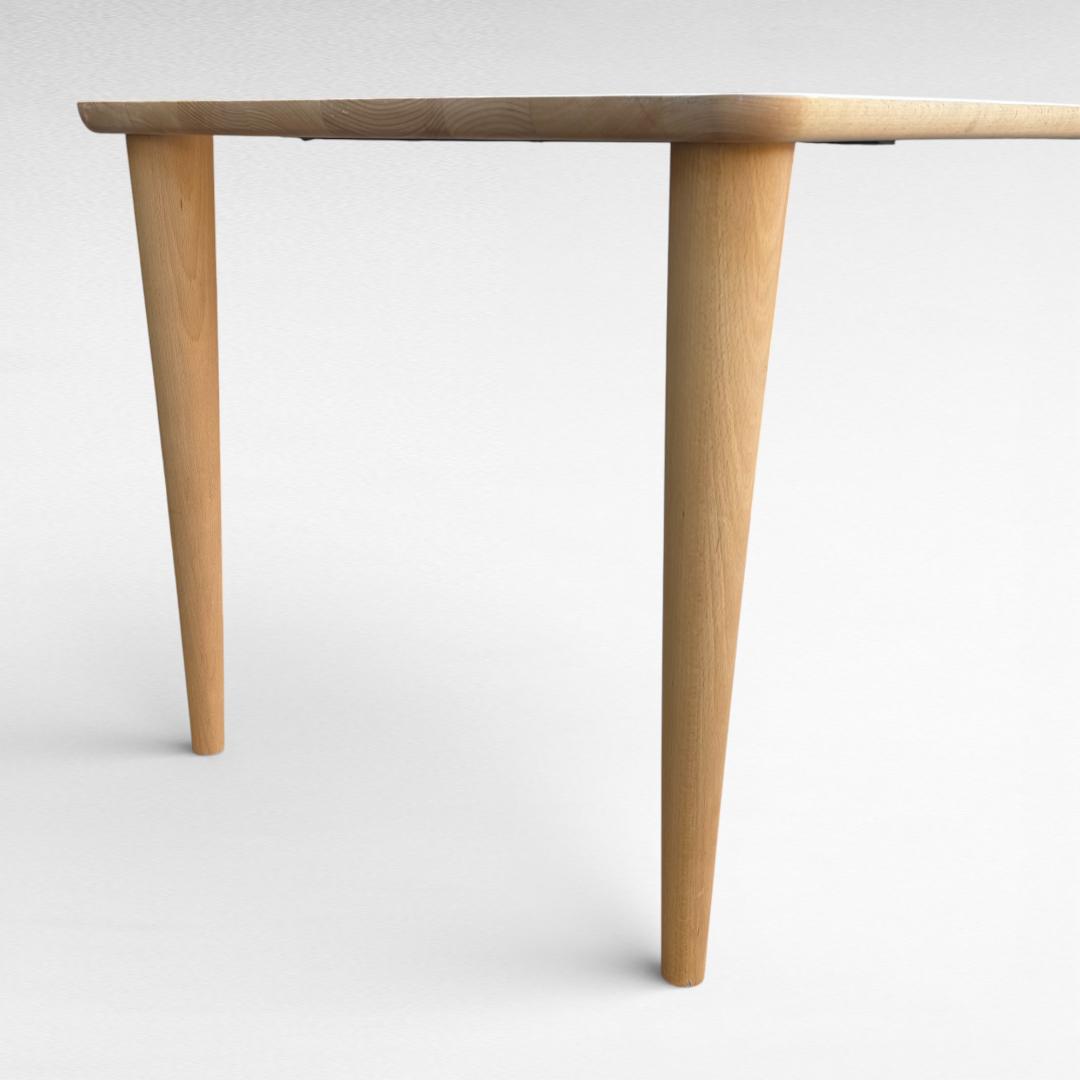 飛騨産業 JIN HTS2 ダイニングテーブル 幅120 天板厚3cm