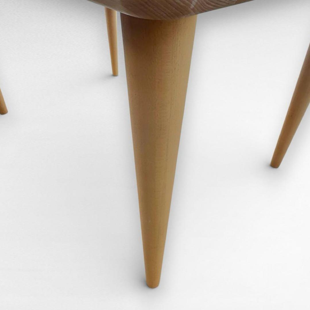 飛騨産業 JIN HTS2 ダイニングテーブル 幅120 天板厚3cm