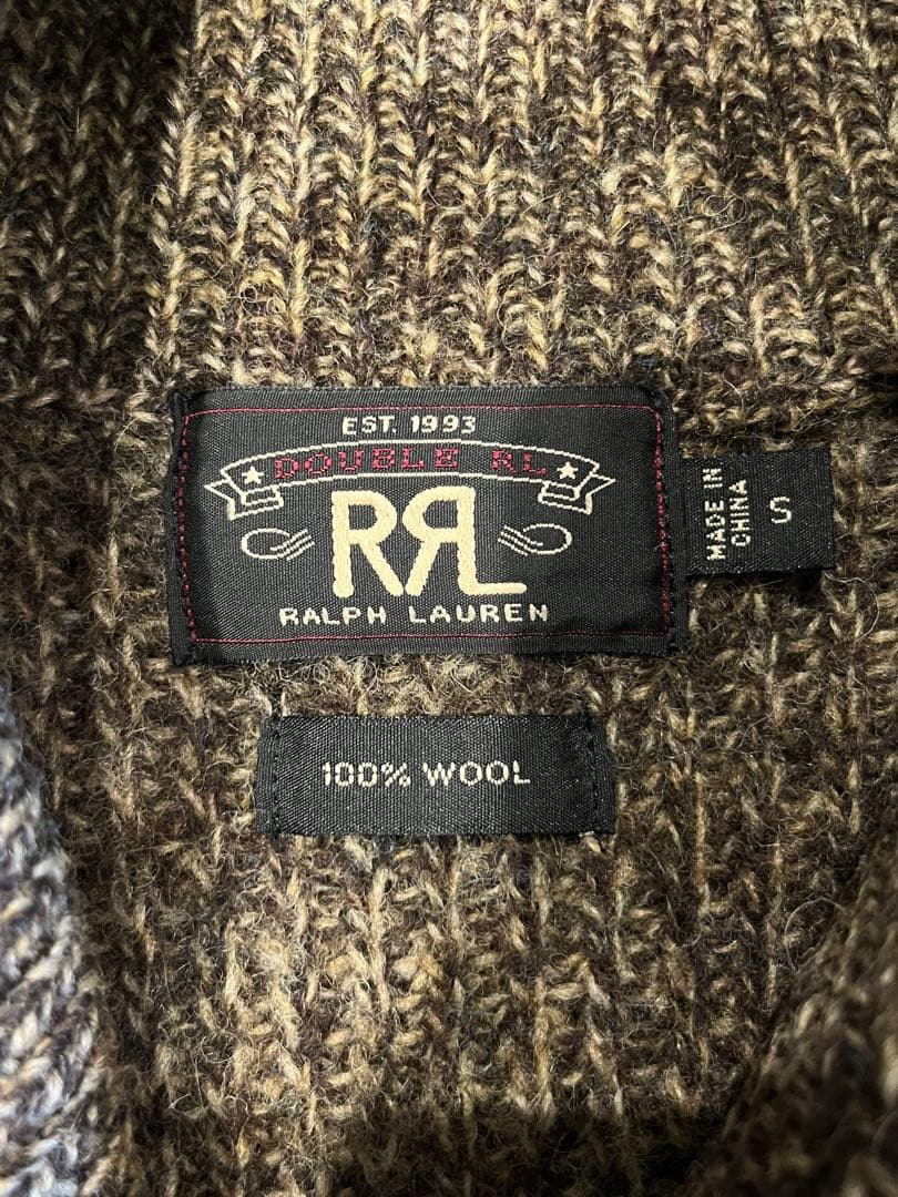 RRL LALPH LAUREN ラルフローレン　ニットカーディガン