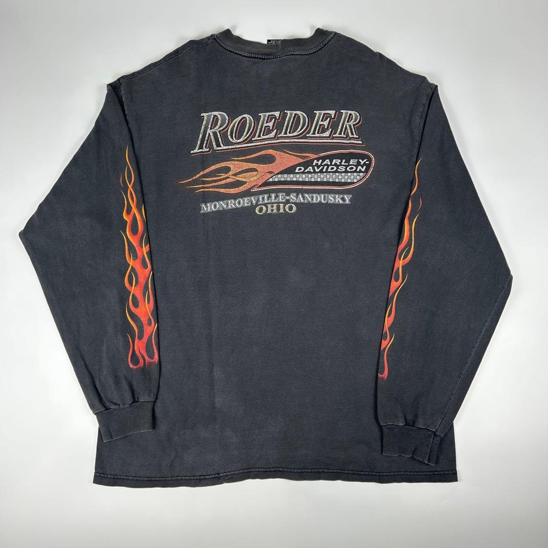 90s Harley-Davidson イーグル ファイヤー ロンＴ L/S