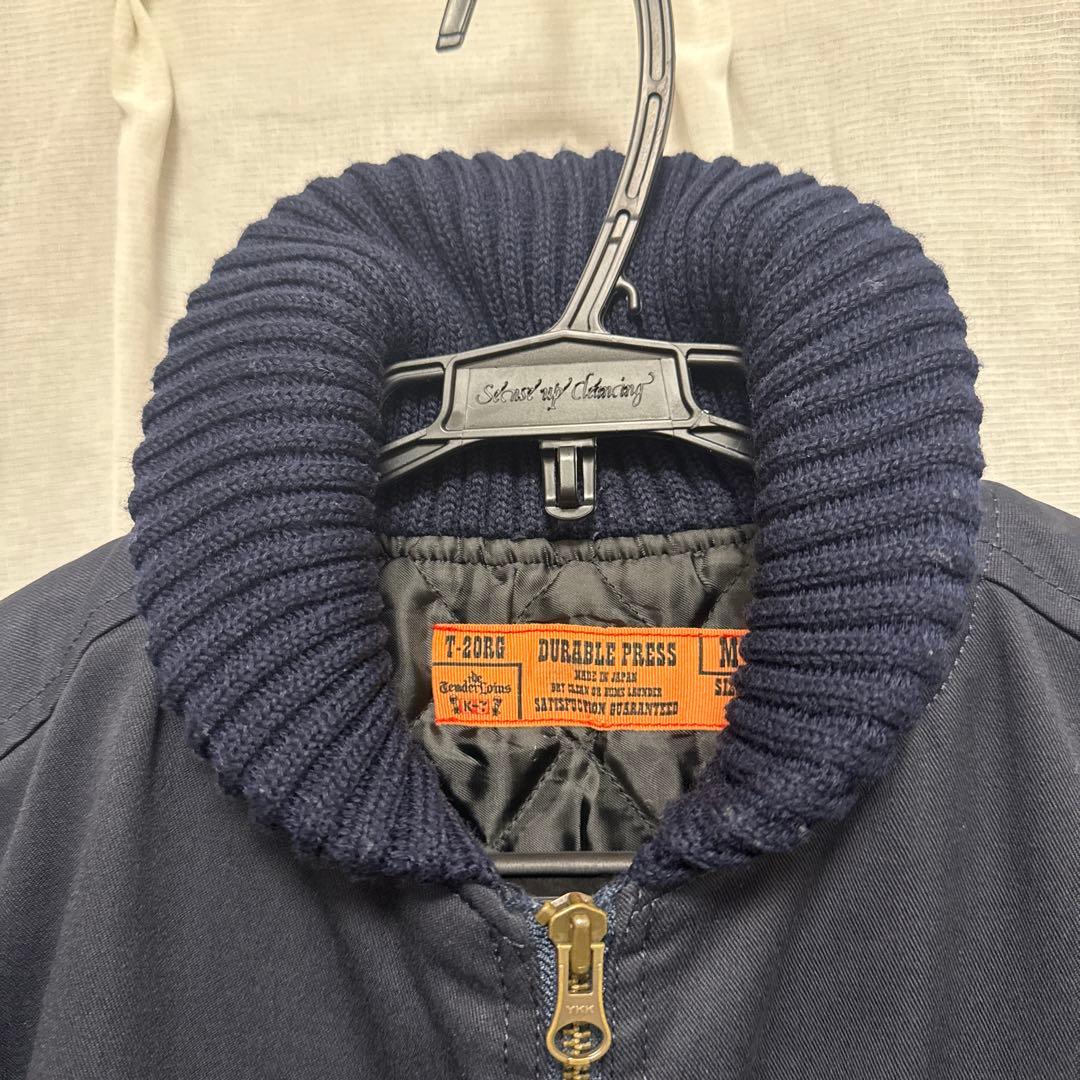TENDERLOIN 1stリブワークジャケット　ネイビー