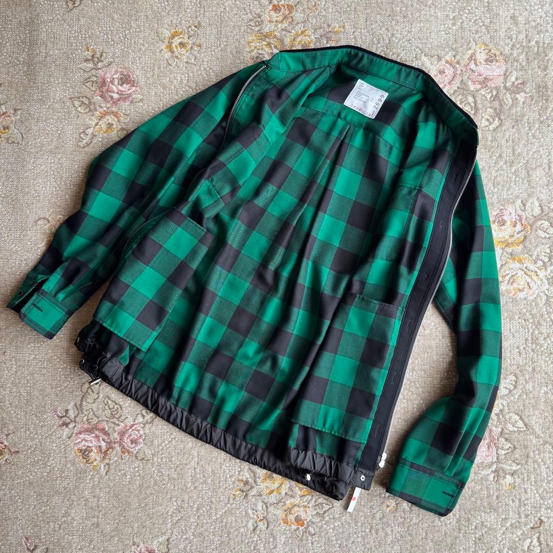【美品】sacai/サカイ シャツジャケット サイズ3