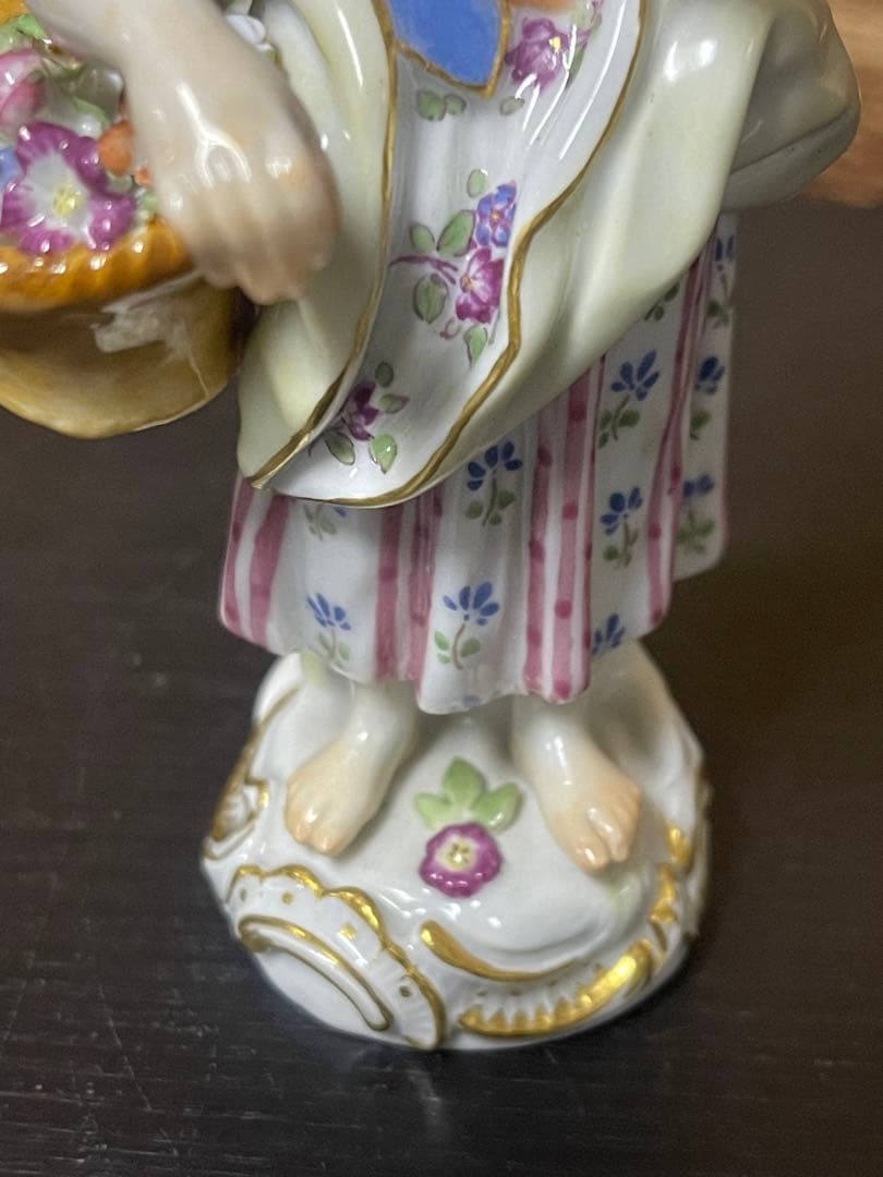 マイセン　人形　置物