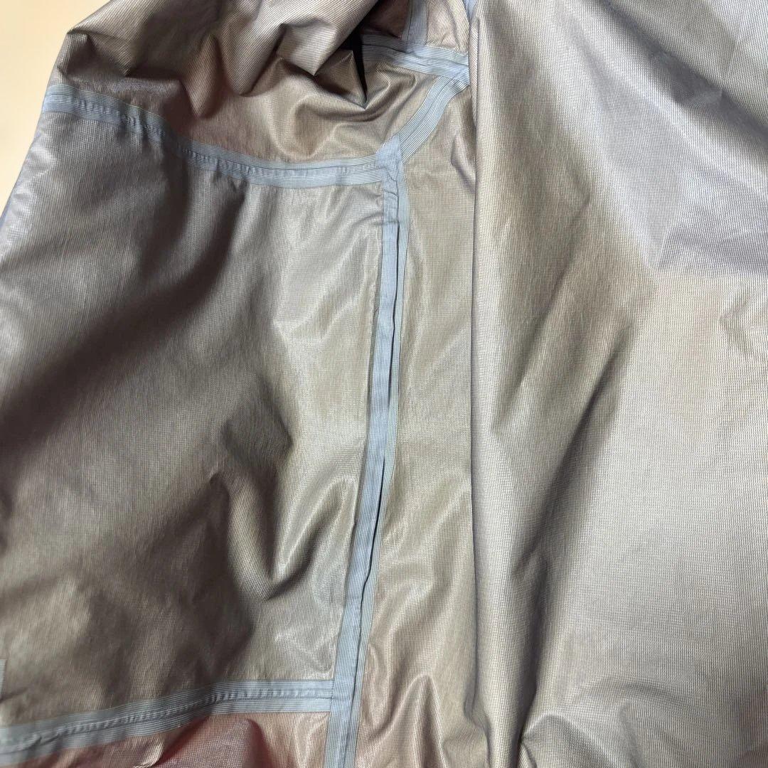 montbell tech shell jacket レッドL 短丈ドローコード