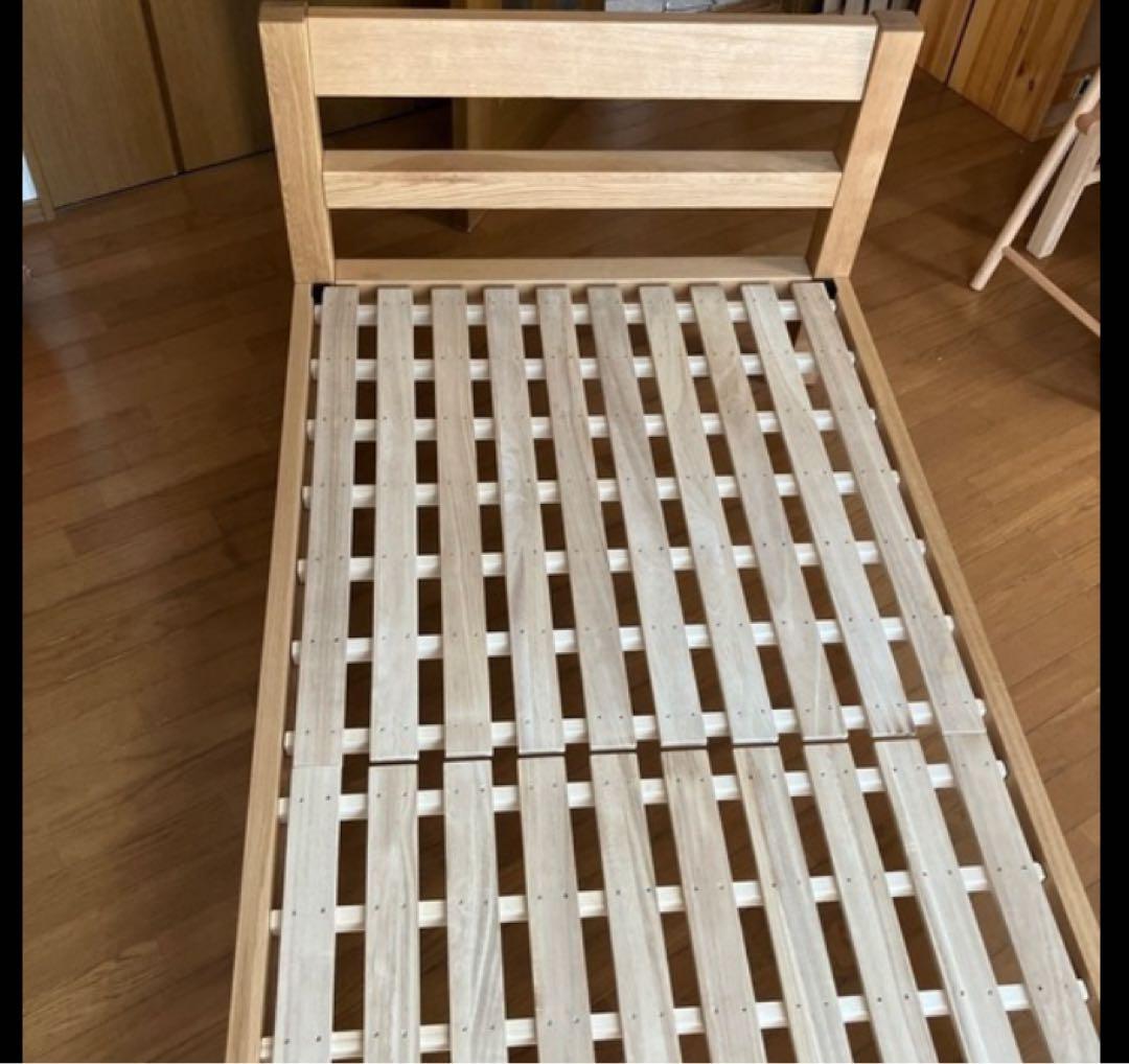 無印良品ベッド　引き取りできる方