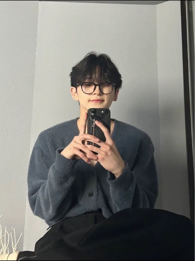 トップス RADIANT Mohair cardigan