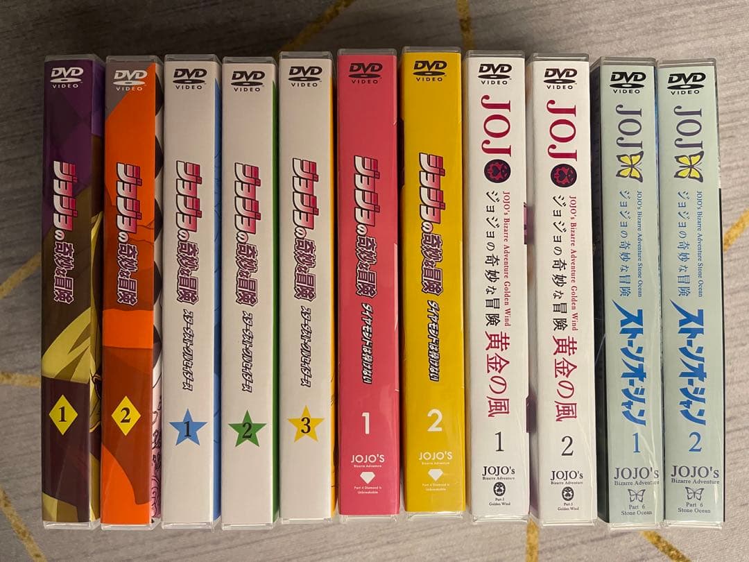 DVD 96枚 ジョジョの奇妙な冒険 TV全 DVDセット