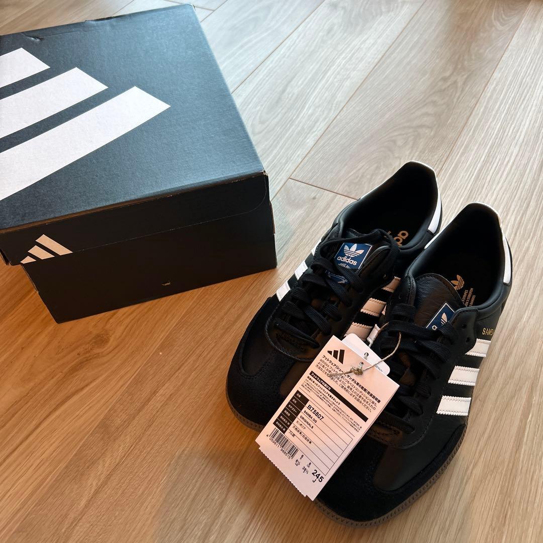 ★新春お値下中 adidas Samba ブラック/ホワイト スニーカー
