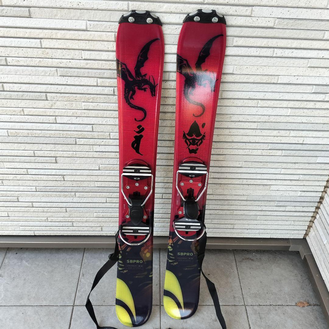 サロモン SBPRO スノーブレード　ショートスキー99cm アルミビンディング