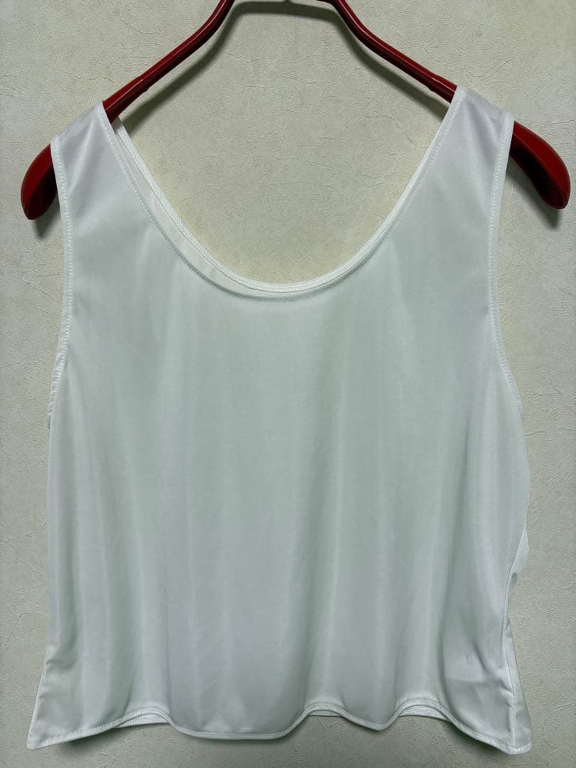 東京ソワール 花柄レース 半袖シャツ ハイネック